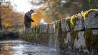 Comment nettoyer un mur en pierre efficacement