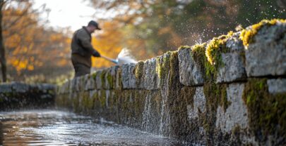 Comment nettoyer un mur en pierre efficacement