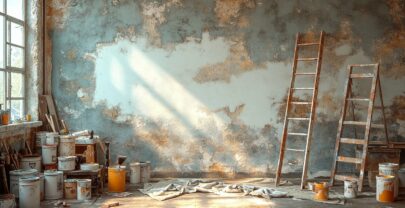 Les travaux préparatoires indispensables avant mise en peinture