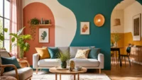 Osez la peinture intérieure créative : inspirations fantaisistes pour un intérieur unique