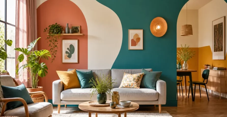 Osez la peinture intérieure créative : inspirations fantaisistes pour un intérieur unique