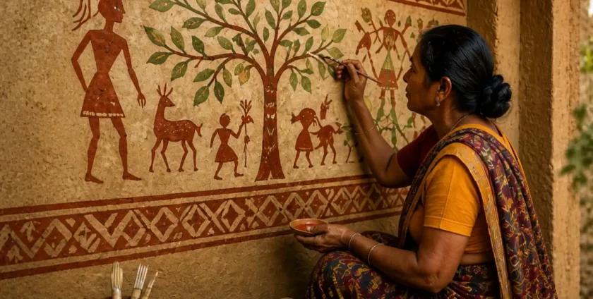 Peinture murale et méthodes traditionnelles utilisées dans le monde pour un rendu durable