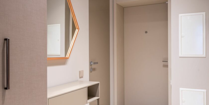 Couloir entrée maison décoration intérieure moderne